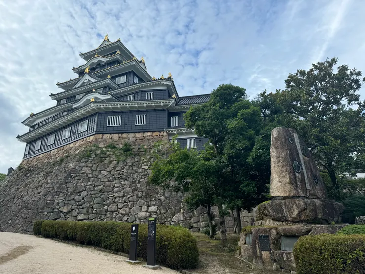 岡山城，來拼天下吧。