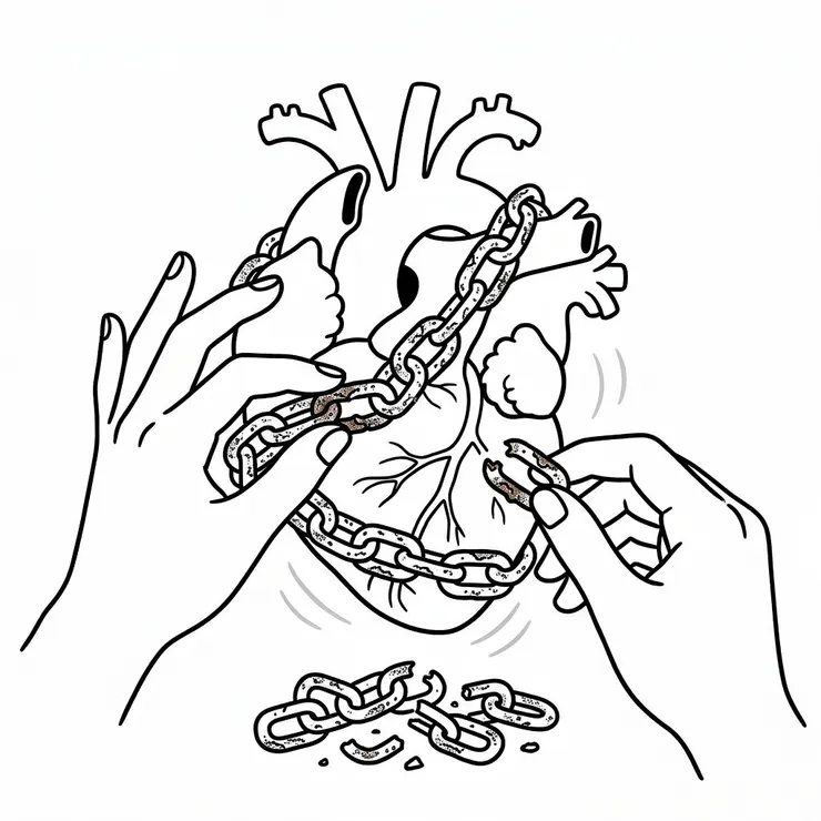 痛苦 : 對某些事物長期感到失望的一種表達