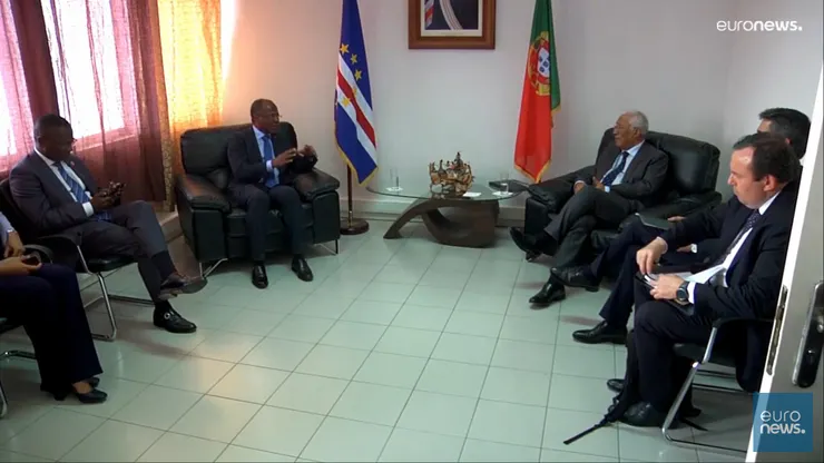 葡萄牙總理和維德角總理開會討論能源議題