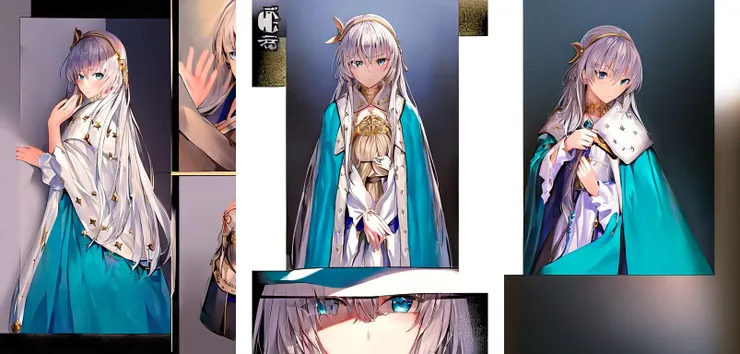 漫畫框成為裝飾邊框，終究還是單圖的概念。