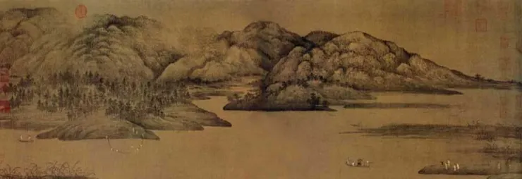 董源《瀟湘圖》