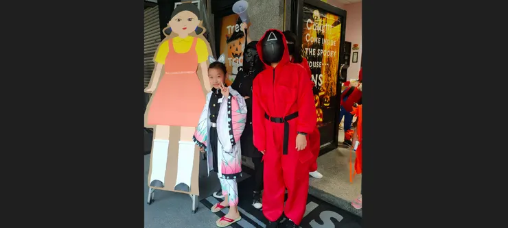 高雄的美語補習班門口