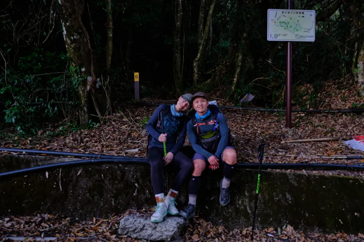 走回原點的大合照（請野跑大大幫忙拍）