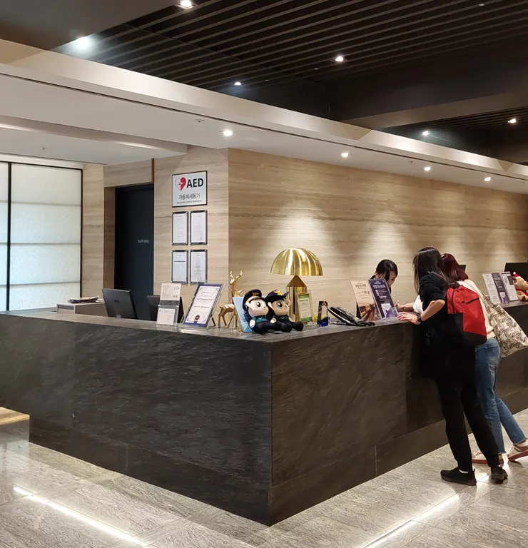 飯店櫃檯
