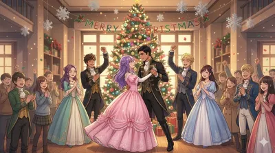 校園戀愛——聖誕舞會——? 女生視角 × 心裡小劇場爆炸版