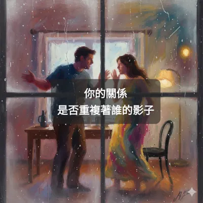 【風暴中的覺察：妳的關係，是否正重複著誰的影子？】