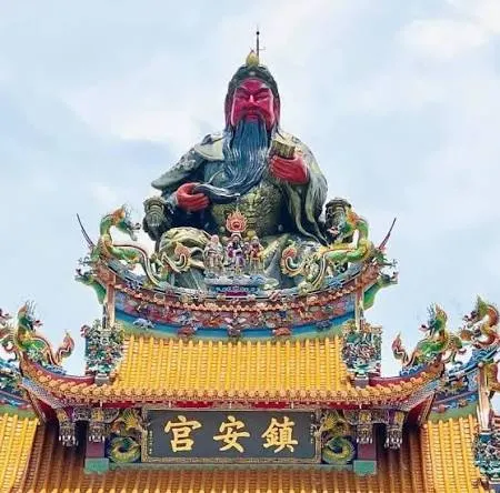 關聖帝君巨像（當地地標）「圖片截圖於網路」