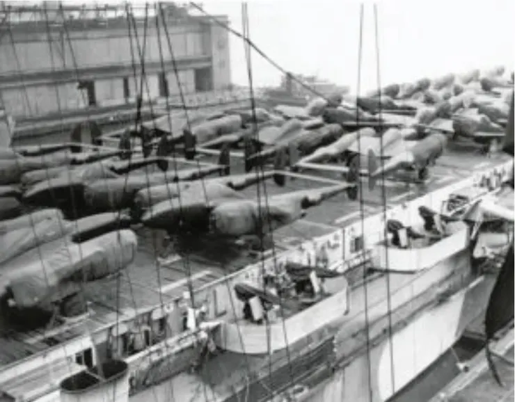 二戰時，洛克希德的P38生產線（來源：維基百科）