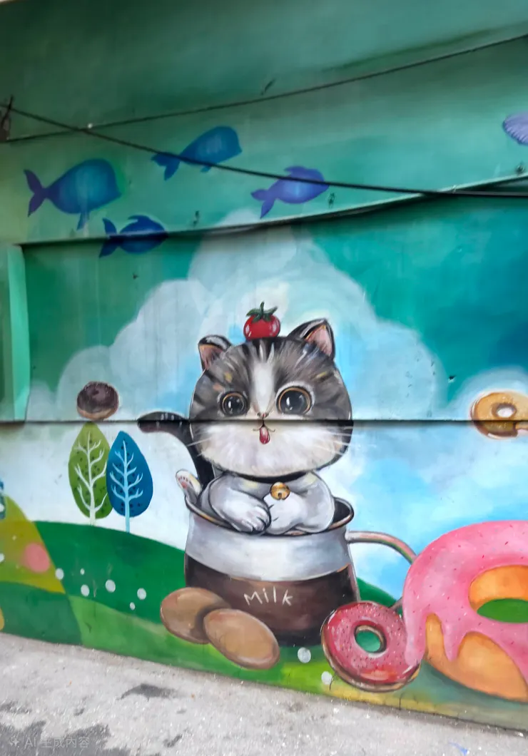 牛奶杯貓：我捐甜甜圈和鮮奶的話，新北市政府學童鮮奶政策鮮奶幸福週一生生喝鮮乳，自己去領就好了。