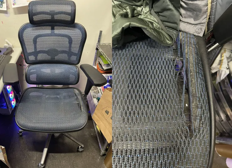 人體工學椅更換椅墊