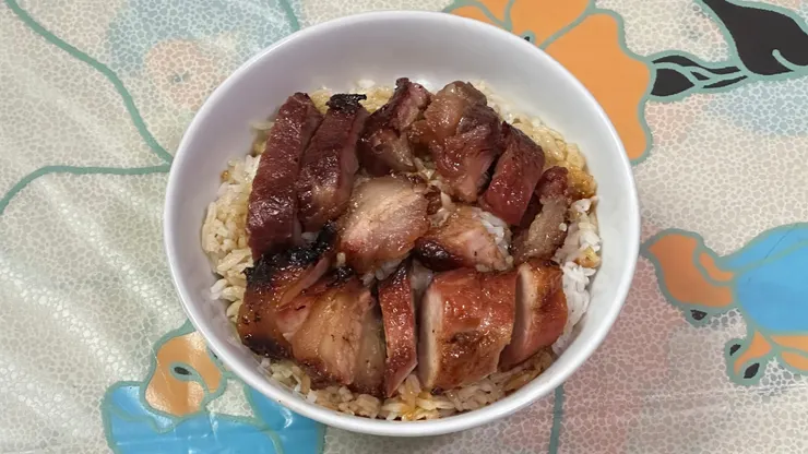 （自製碗裝）叉燒飯一客！看得出層次的三層肉靚叉燒