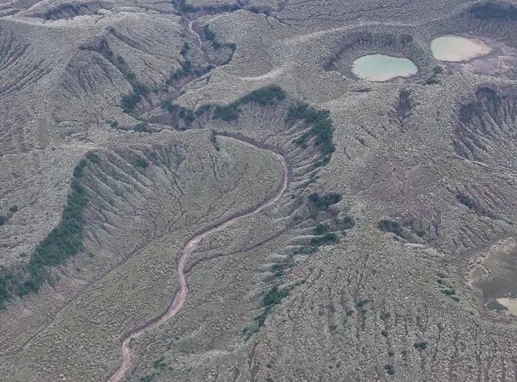 塔阿爾火山地貌(Zeric Huang 攝)