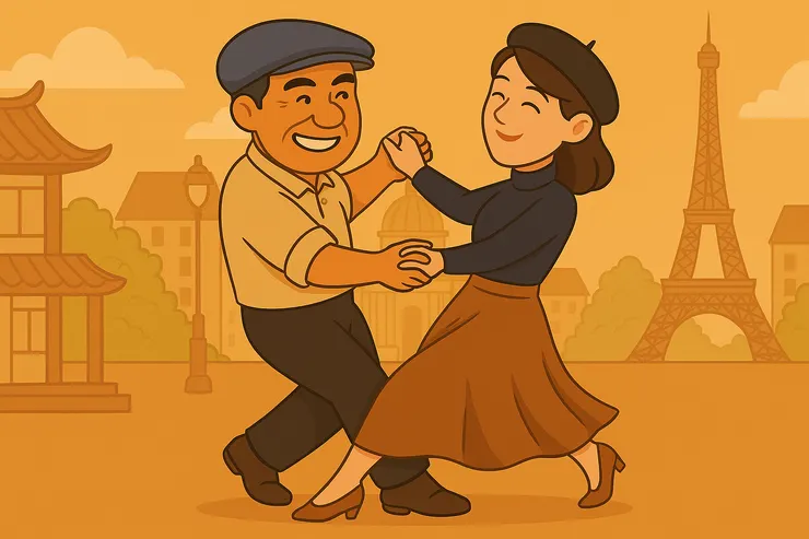 本土悲情台語和時尚法國香頌