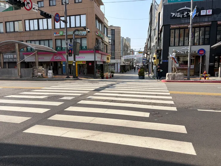 忠壯路斑馬線
