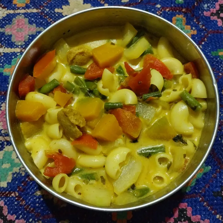 馬來風味喇唦通心粉