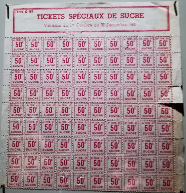 糖票（1941年）。