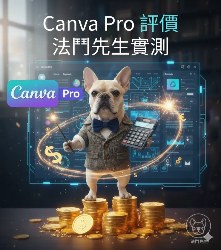 Canva Pro評價，法鬥先生實測，讓你的錢花得更值！