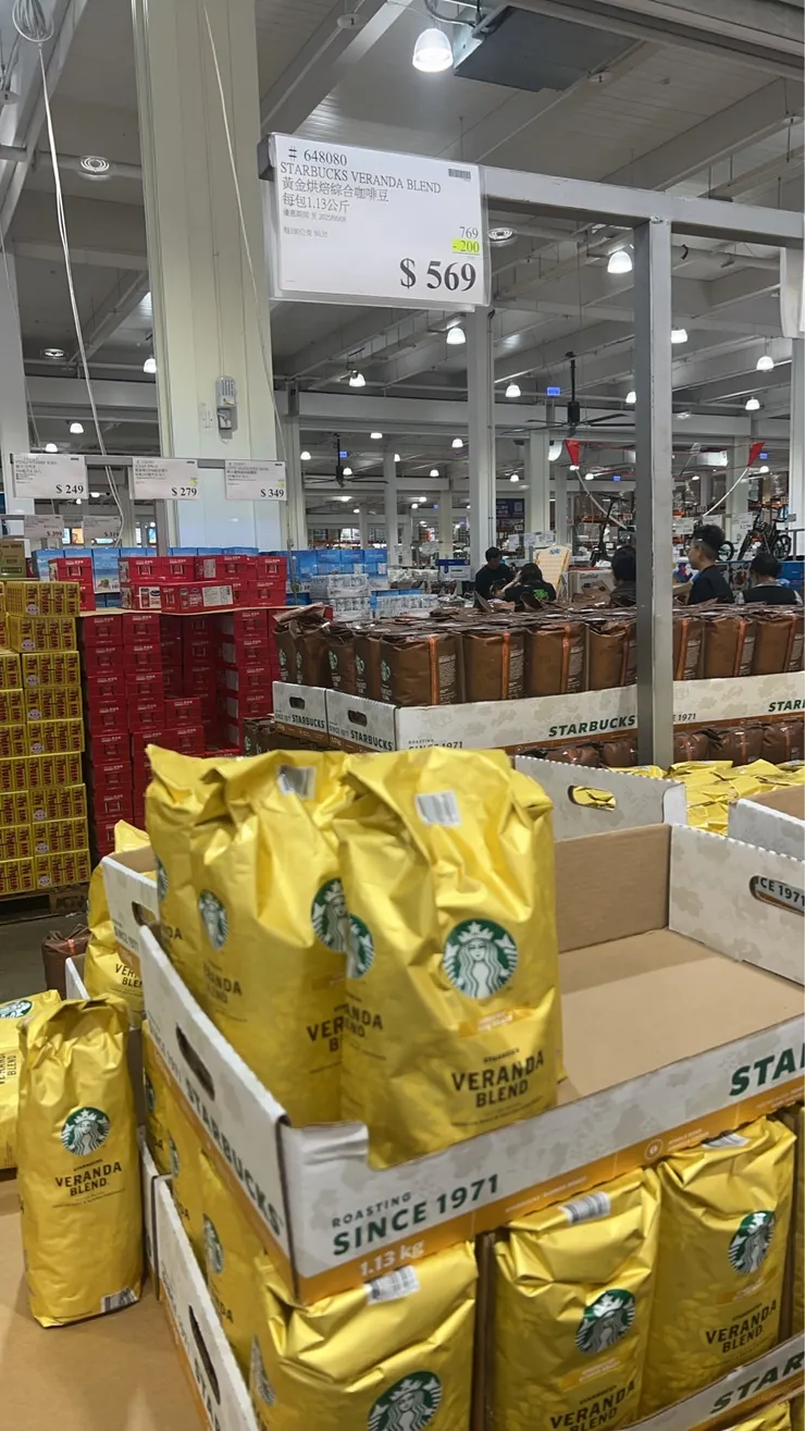 星巴克咖啡豆當然比在星巴克買的還划算