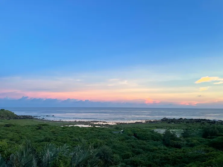 綠島紫坪觀海RV車海景