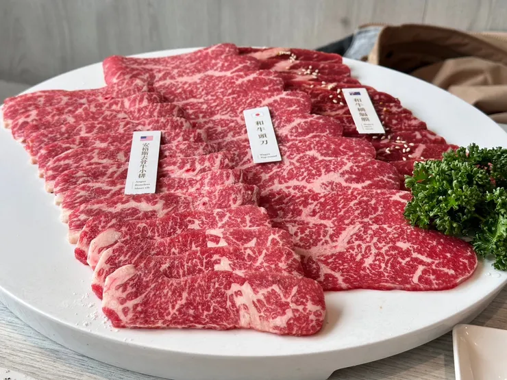 三人套餐-牛肉拼盤