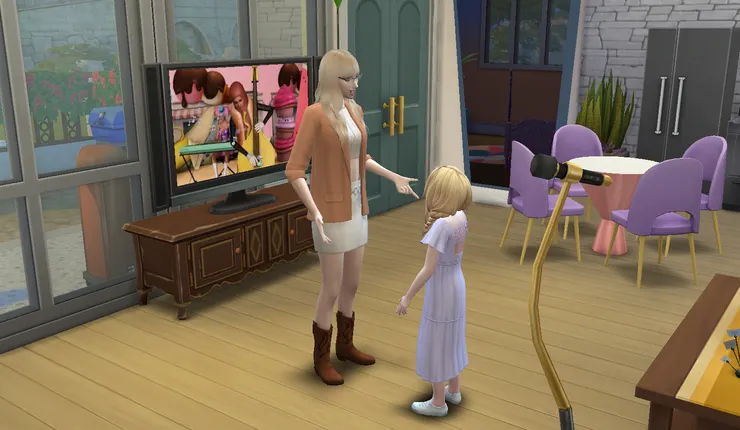 子安: 原來媽媽變成我的妹妹了...