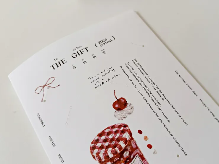 手帳封面有刀模