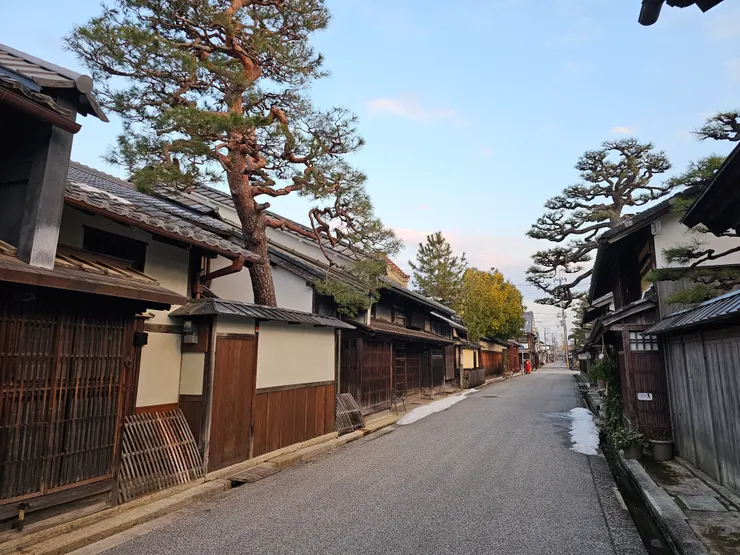 近江八幡古色古香的街景