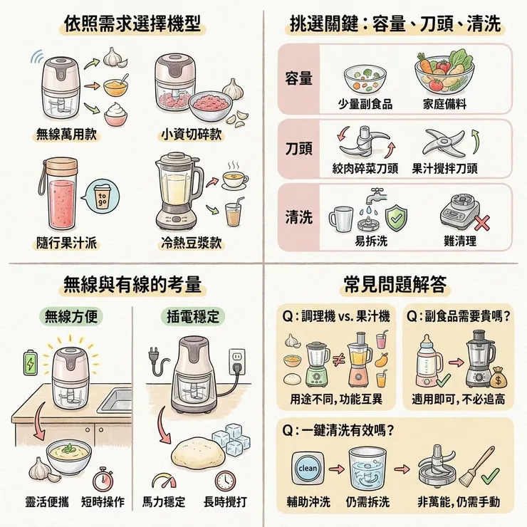 【調理機推薦】2026 果汁、切碎、副食品怎麼選？🥣 Dcard、Threads 熱議 8 款食物調理機比較