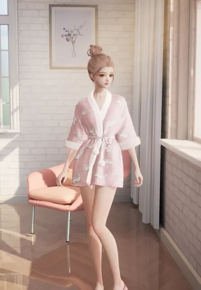 【貓貓浴袍-沐櫻】