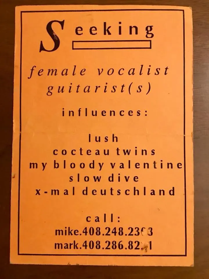 當年的徵人傳單