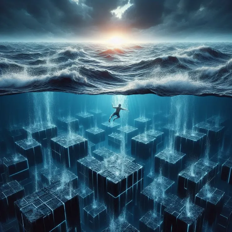 水面下場景