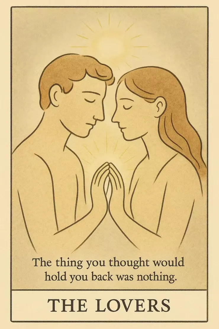 心靈一直在等待你放下努力與防備，讓光能流進你，流進彼此。