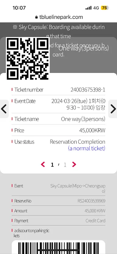 膠囊列車電子票示意圖