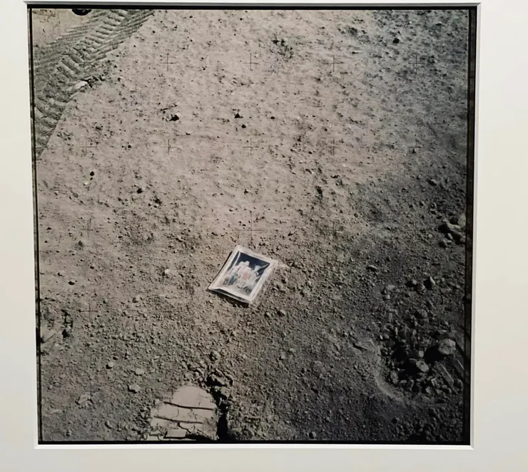 Family Photograph on Lunar Suface, Apoollo 16, by Charles Duke/NASA, 1972