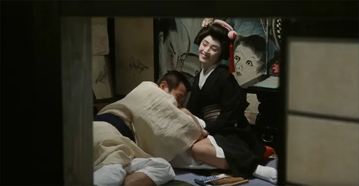 岩伍果然很快就和歌女友智（真行寺君枝 飾）搞在了一起。