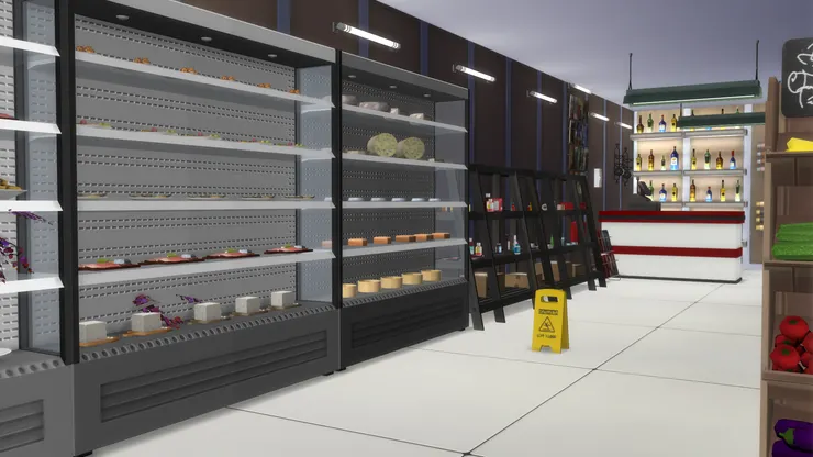 很喜歡一排雪櫃很整齊的感覺。