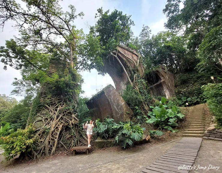 ▲苗栗三義-舊山線鐵道自行車C路線,龍騰站/圖片來源:Betty's Jump Diary