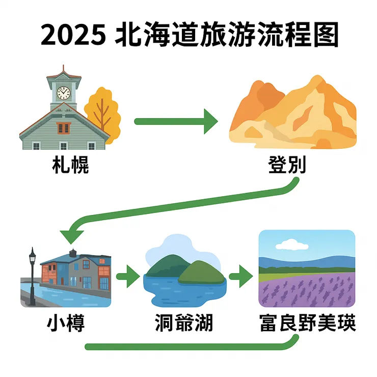 北海道旅遊行程規劃