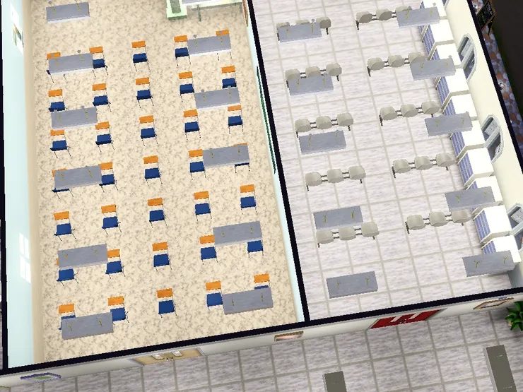 現在來參觀最大的兩個房間了。猜到有什麼用途嗎？