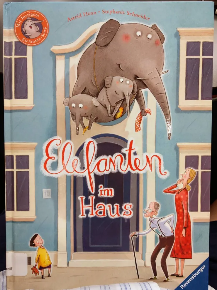 #德語金句 #大象是站著睡不是躺著睡