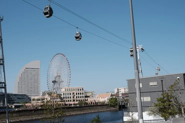 纜車登場後，橫濱的天空就不同了。