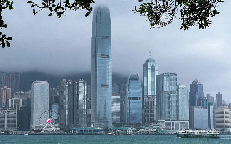 星光大道沿海的景區