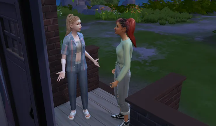 因為她覺得桑雅跟芊芊很像~