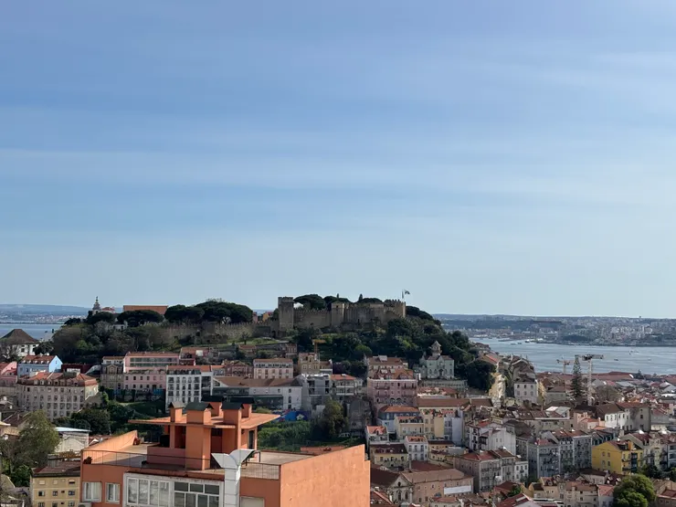 天上聖母觀景台看聖若熱城堡