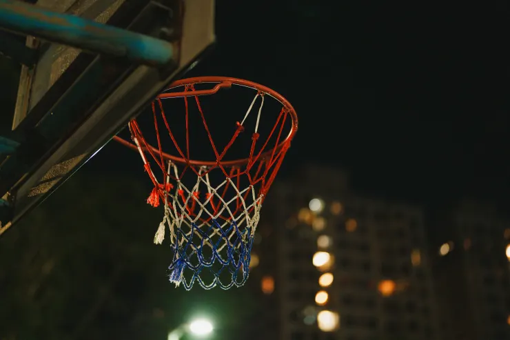 爸,我想打籃球!