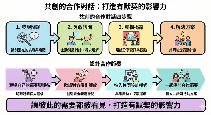 協作互動 : 共創合作對話與設計合作節奏