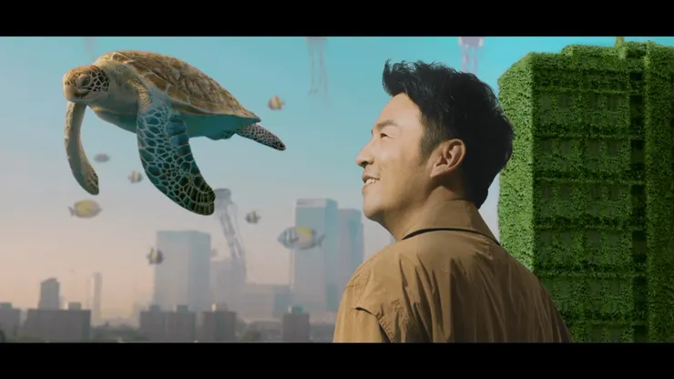 Visuals are crafted to match the story or narrative, enhancing the sensory experience and atmosphere of innovation.