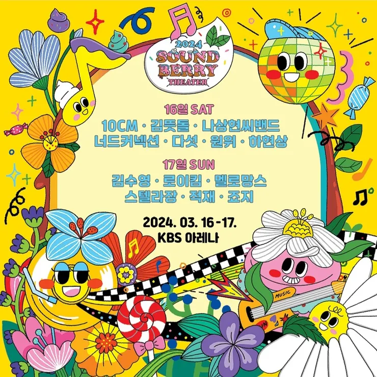 2024 Soundberry Festa 演出陣容