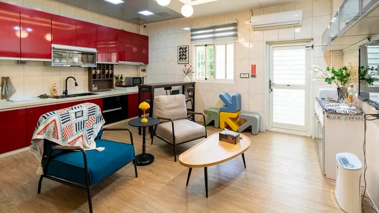 金門民宿哈佛輕旅客廳