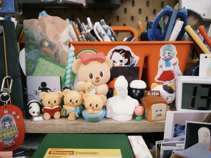 這一塊是最近喜歡的公仔區❤️